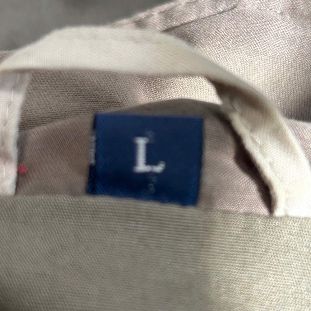 Vintage Windor Made Angola LNG Jacket Mens Full Zip Windbreaker Beige‎ - Picture 9 of 9